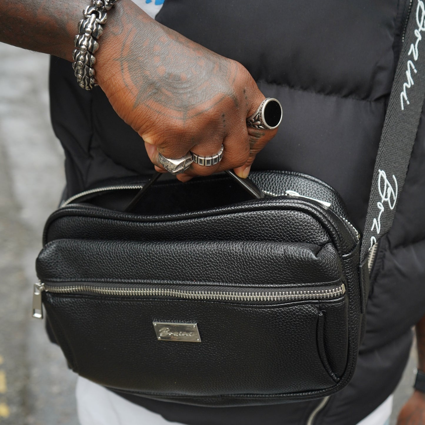 Francesco Messenger Crossbody Bag